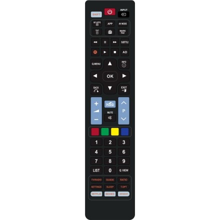 POWERTECH Τηλεχειριστήριο PT-830 για τηλεοράσεις LG