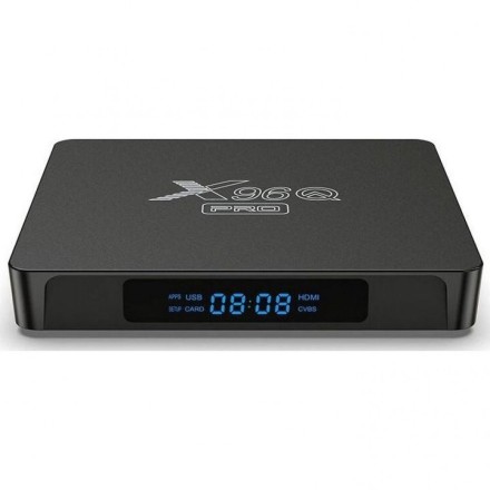 TV Box X96Q-PRO 4K UHD με WiFi 2GB RAM & 16GB Αποθηκευτικό Χώρο με Λειτουργικό Android 10.0