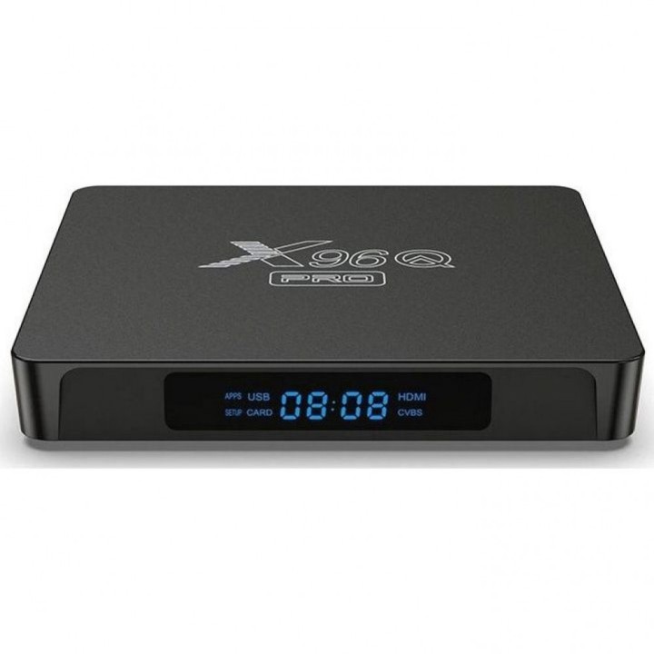 TV Box X96Q-PRO 4K UHD με WiFi 2GB RAM & 16GB Αποθηκευτικό Χώρο με Λειτουργικό Android 10.0