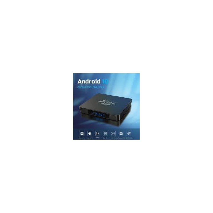 TV Box X96Q-PRO 4K UHD με WiFi 2GB RAM & 16GB Αποθηκευτικό Χώρο με Λειτουργικό Android 10.0