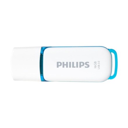 Philips Snow 16GB USB 3.0 Stick Λευκό (FM16FD75B/00) (PHIFM16FD75B-00)