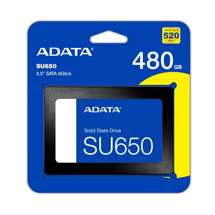 ADATA SSD 480GB Ultimate SU650 (ASU650SS-480GT-R) (ADTASU650SS-480GT-R)