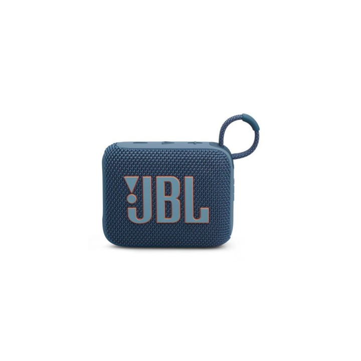 JBL Go 4 Αδιάβροχο Ηχείο Bluetooth 4.2W με Διάρκεια Μπαταρίας έως 7 ώρες Μπλε