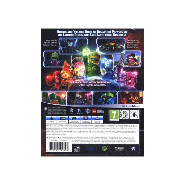 LEGO Batman 3 Beyond Gotham PS4 Game Used-Μεταχειρισμένο(CUSA-00579)