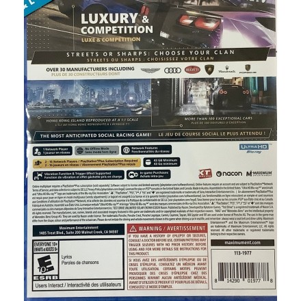 Test Drive Unlimited Solar Crown PS5 Game