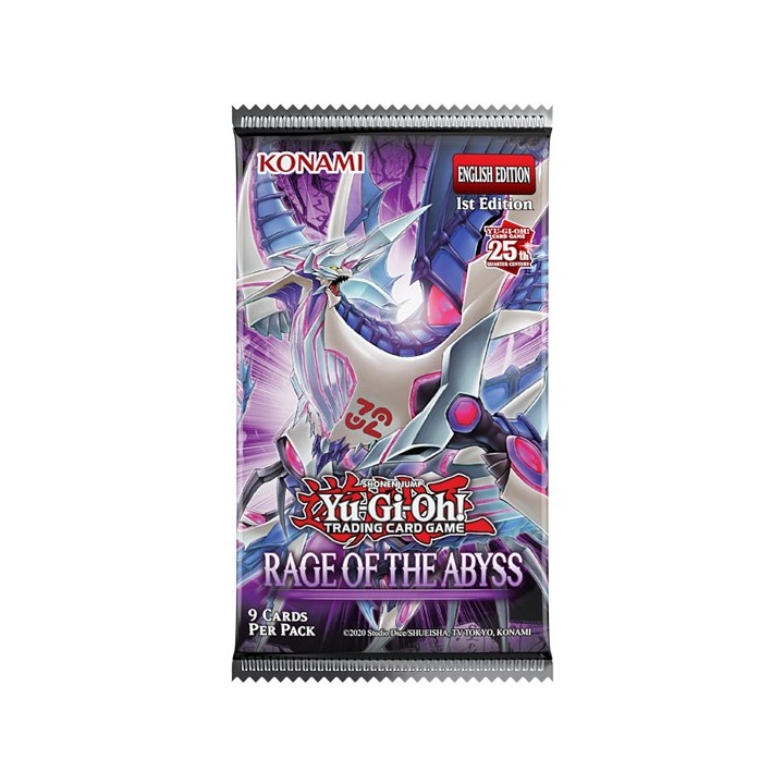 Yu-Gi-Oh Rage of the Abyss Booster Display-Φακελάκι(KON187418)