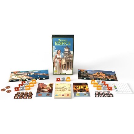 Repos Production Επέκταση Παιχνιδιού 7 Wonders Edifice για 3-7 Παίκτες 10+ Ετών