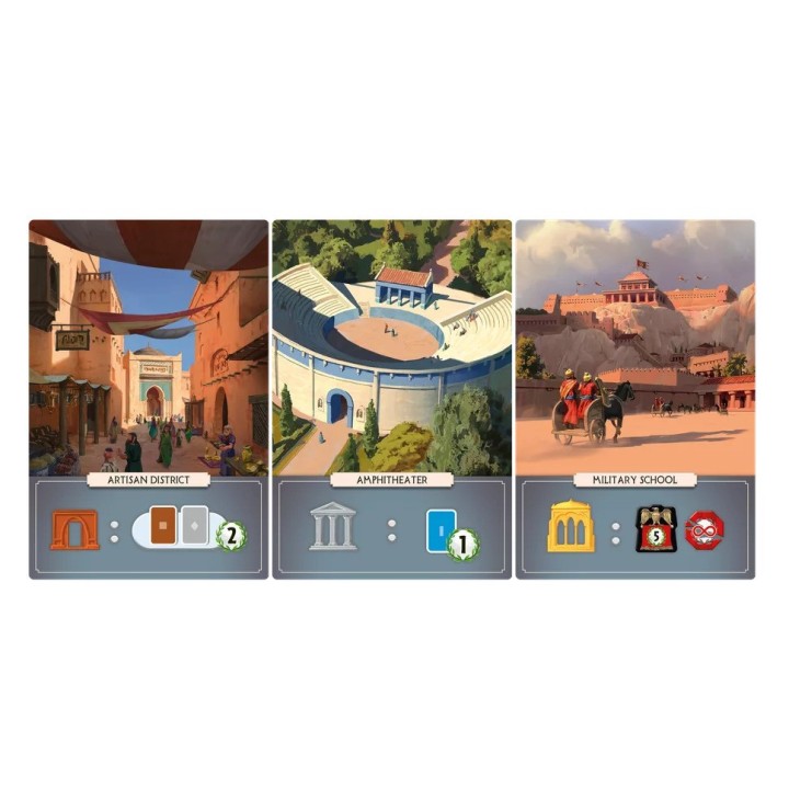 Repos Production Επέκταση Παιχνιδιού 7 Wonders Edifice για 3-7 Παίκτες 10+ Ετών