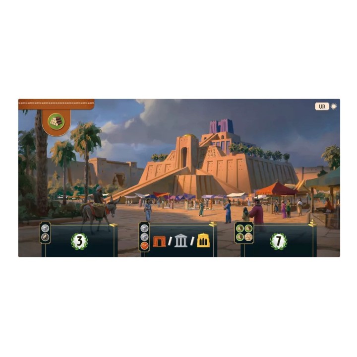 Repos Production Επέκταση Παιχνιδιού 7 Wonders Edifice για 3-7 Παίκτες 10+ Ετών