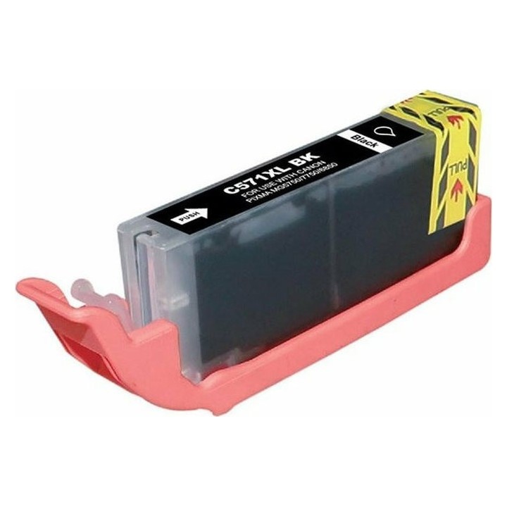 Συμβατό Inkjet για CANON, 571 XL, 12.2ml, μαύρο
