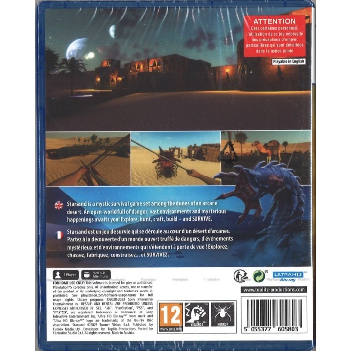 Starsand PS5 Game