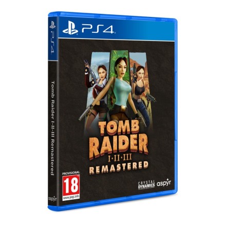 Tomb Raider I-ΙΙ-III Remastered Starring Lara Croft PS4 Game