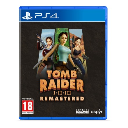 Tomb Raider I-ΙΙ-III Remastered Starring Lara Croft PS4 Game