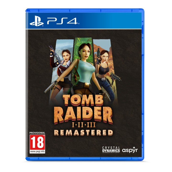 Tomb Raider I-ΙΙ-III Remastered Starring Lara Croft PS4 Game