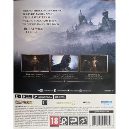 Resident Evil Village PS5 GAMES Used-Μεταχειρισμένο
