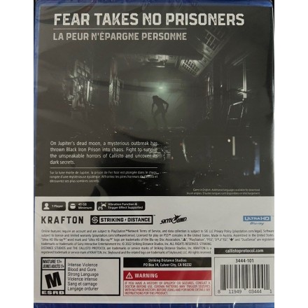 The Callisto Protocol PS5 GAMES Used-Μεταχειρισμένο