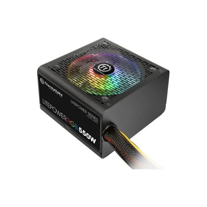 THERMALTAKE τροφοδοτικό PC Litepower RGB, 550W, Non Modular, Active PFC