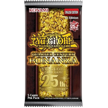 Yu-Gi-Oh! TCG Booster Display Φακελάκι - 25th Anniversary Quarter Century Bonanza