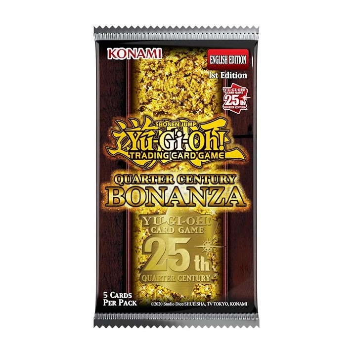 Yu-Gi-Oh! TCG Booster Display Φακελάκι - 25th Anniversary Quarter Century Bonanza