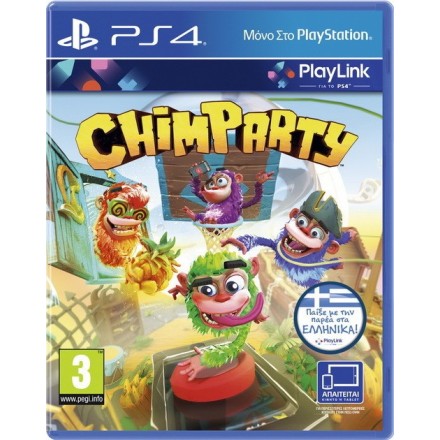Chimparty Ελληνικό PlayLink PS4 Game