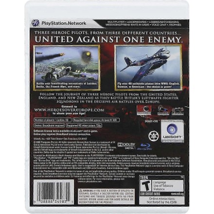 Heroes Over Europe PS3 Game