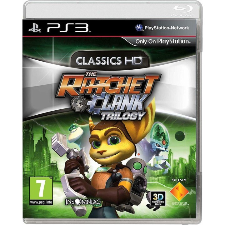 Ratchet & Clank Trilogy: HD Collection PS3 GAMES