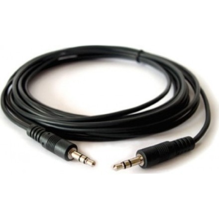 Καλώδιο Ηχου 5 Μέτρα Detech Stereo 3.5MM Plug To Plug (18057)