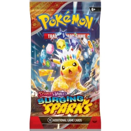 Pokémon Tcg Scarlet & Violet Surging Sparks Sleeved Booster Pack-Φακελάκι(POK859281)