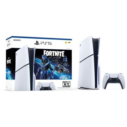 Sony Playstation 5 Slim D Chassis & Fortnite Bundle Blue Ray