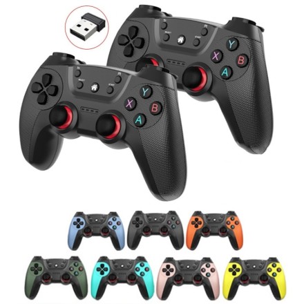 Green Lyca Wireless Controller G-1429 PC/PS3/TV BOX/ 2.4G BLACK