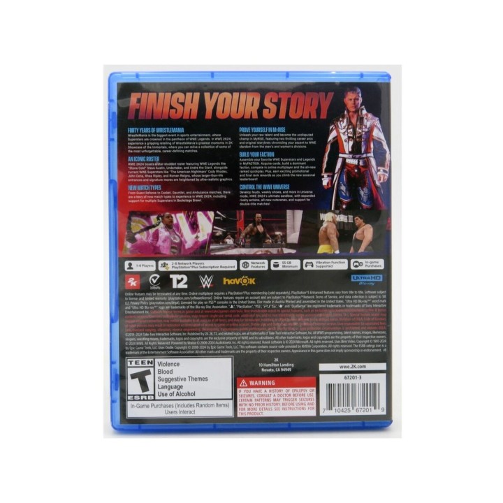 WWE 2K24 PS5 Game