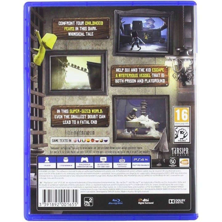 Little Nightmares Complete Edition PS4 Game