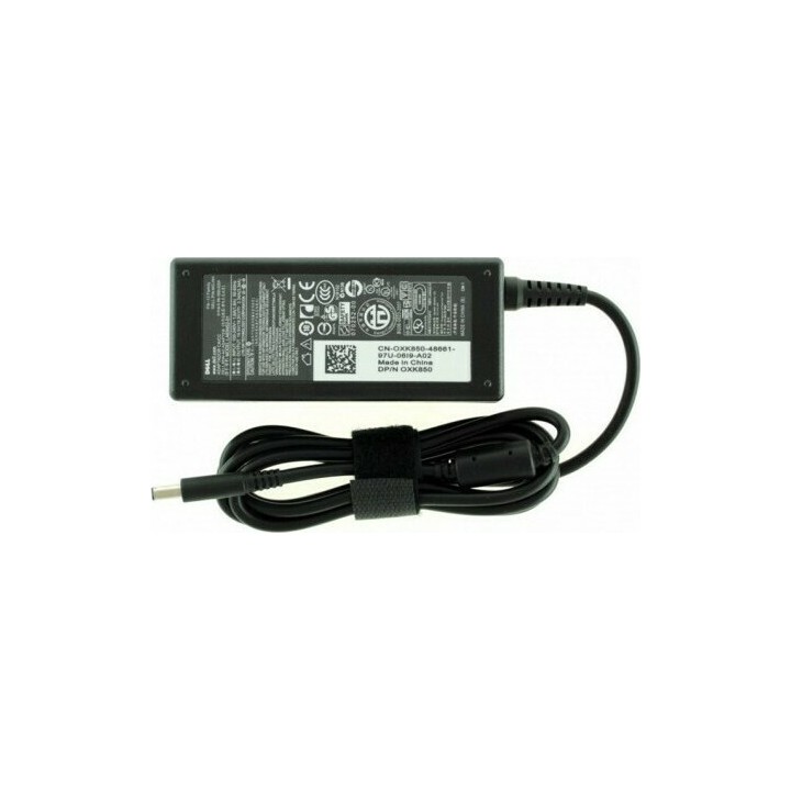 Dell Φορτιστής Laptop 65W 19.5V 3.34A με Αποσπώμενο Καλώδιο Τροφοδοσίας