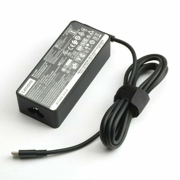 Γνήσιος Φορτιστής Lenovo 65W 20V 3.25A με Αποσπώμενο Καλώδιο Τροφοδοσίας