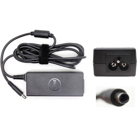 Dell Φορτιστής Laptop 45W 19.5V 2.31A με Αποσπώμενο Καλώδιο Τροφοδοσίας Bulk