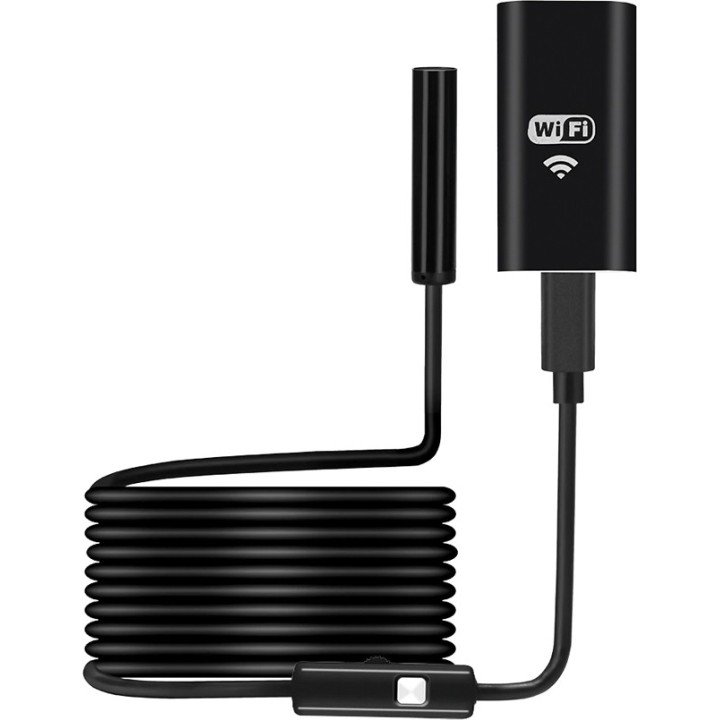 Ενδοσκοπική κάμερα PT-894 με ρυθμιζόμενα LED, Wi-Fi, HD, IP67