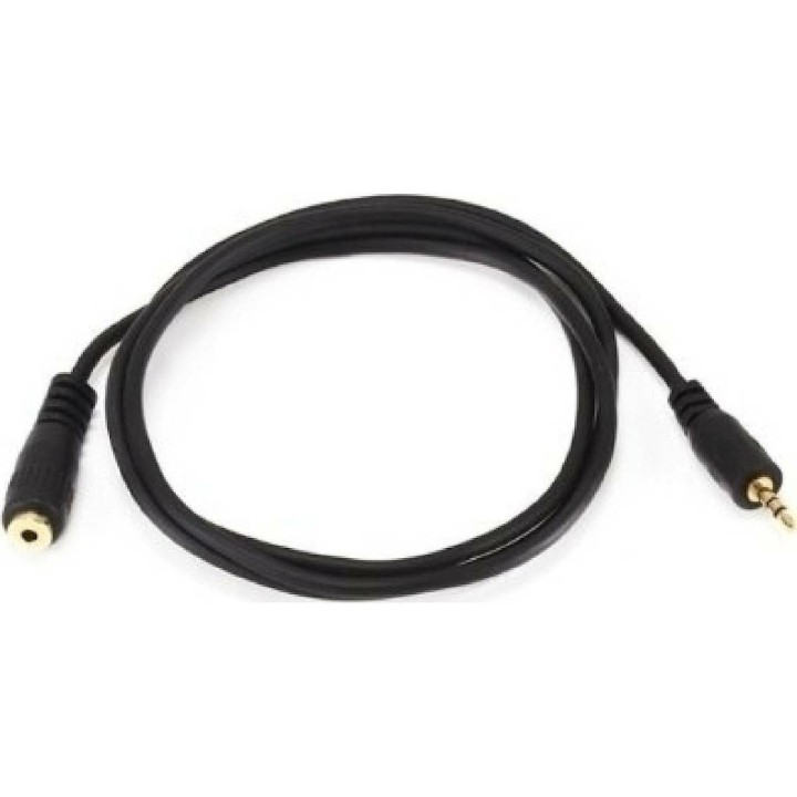 Καλώδιο προέκτασης Stereo 3.5MM Plug To Jack Mf Nickle 1.5m DETECH (18147)