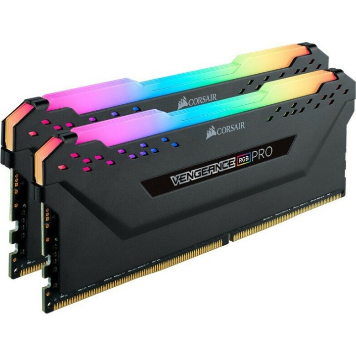 Corsair Vengeance RGB Pro 32GB DDR4 RAM με 2 Modules (2x16GB) και Ταχύτητα 3200 για Desktop