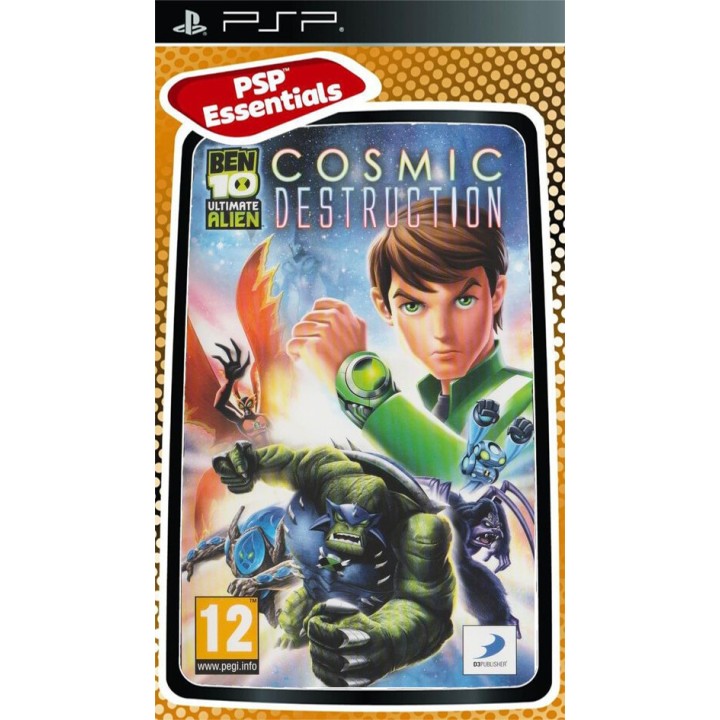 Ben 10 Ultimate Alien: Cosmic Destruction(Essentials) PSP GAMES