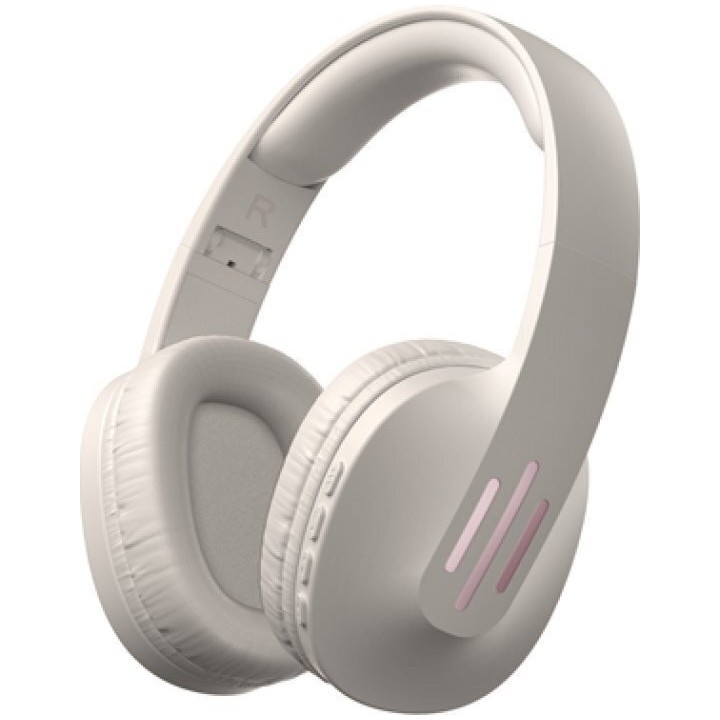 Riversong Rhythm L9 Ασύρματα Bluetooth Over Ear Ακουστικά με 20 ώρες Λειτουργίας Cream EA278CR
