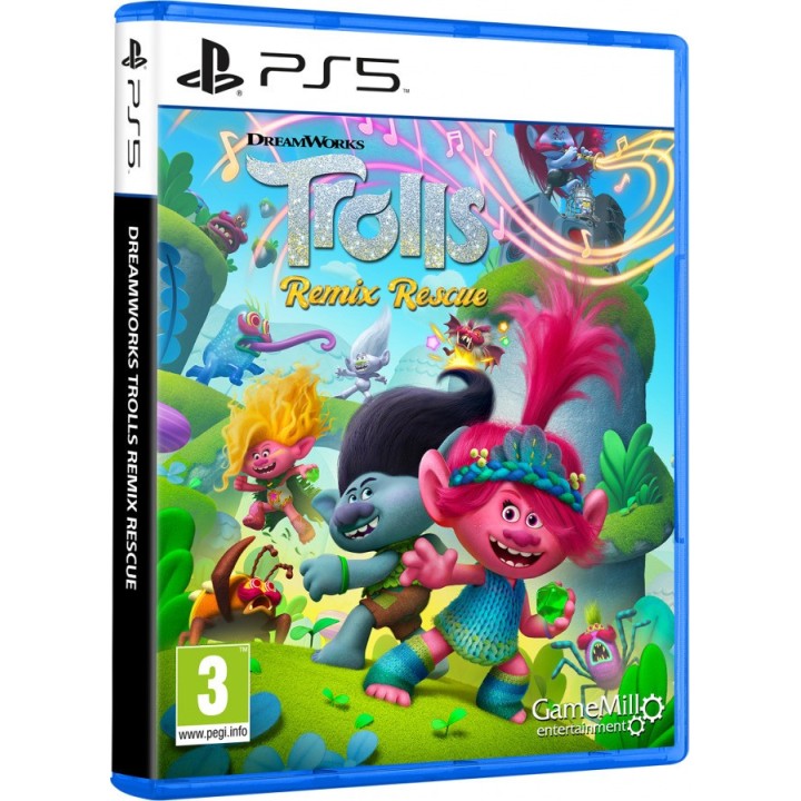 DreamWorks Trolls Remix Rescue PS5 Game