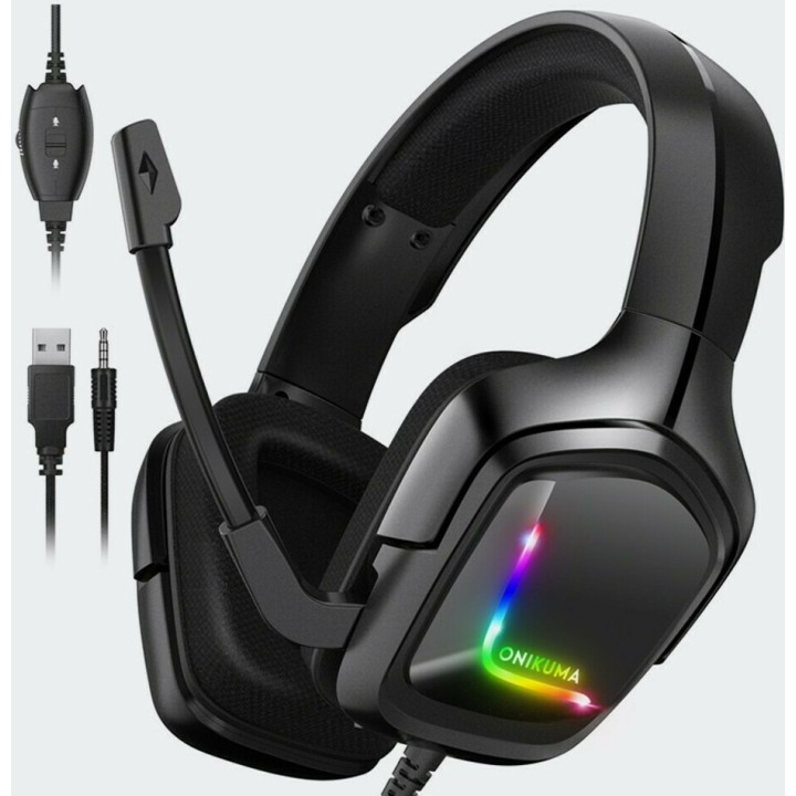 Onikuma K20 Over Ear Gaming Headset με σύνδεση  3.5mm