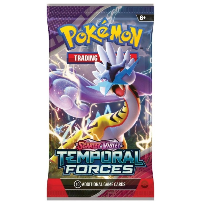 Pokemon Tcg - Scarlet & Violet Pokémon Φακελάκια Temporal Forces (Διάφορα Σχέδια) 1τμχ
