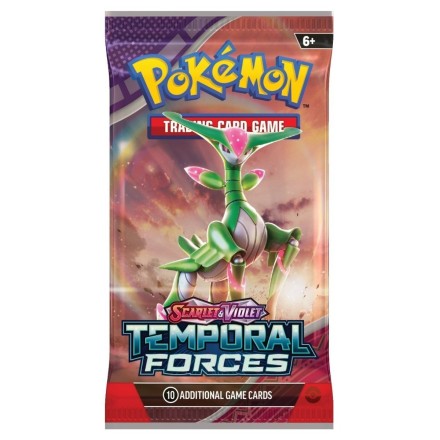 Pokemon Tcg - Scarlet & Violet Pokémon Φακελάκια Temporal Forces (Διάφορα Σχέδια) 1τμχ