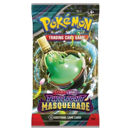 Pokemon Scarlet & Violet Twilight Masquerade Pokémon Φακελάκια Sleeved Booster Pack (Διάφορα Σχέδια) 1τμχ