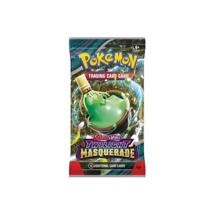 Pokemon Scarlet & Violet Twilight Masquerade Pokémon Φακελάκια Sleeved Booster Pack (Διάφορα Σχέδια) 1τμχ