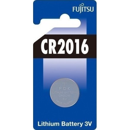Fujitsu Μπαταρία Λιθίου CR2016 3V 1τμχ