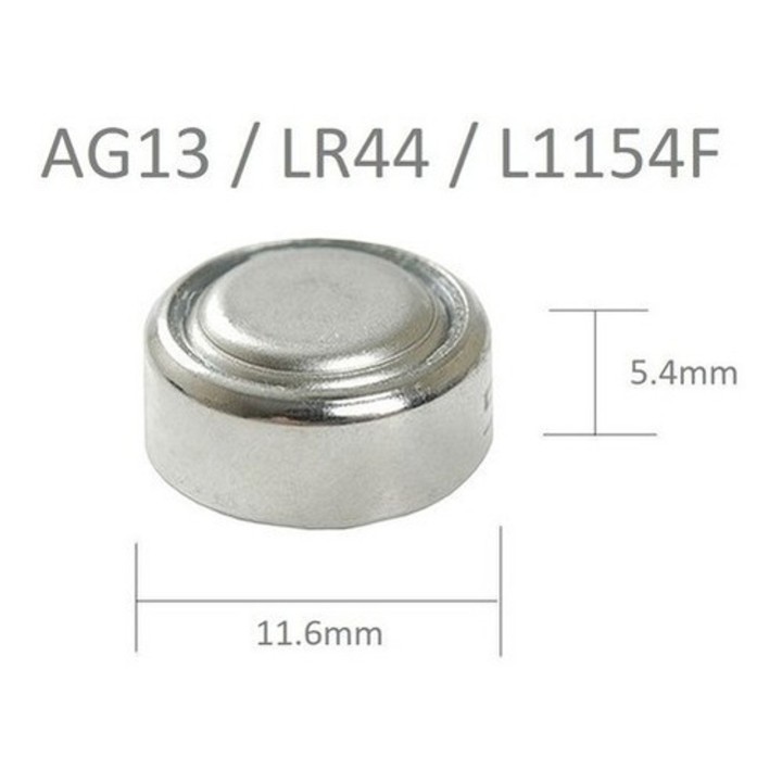VINNIC ΜΠΑΤΑΡΙΑ ΑΛΚΑΛΙΚΗ G13/AG13/L1154/LR44 MINI ALKALINE BATTERY 1 Tεμάχιο