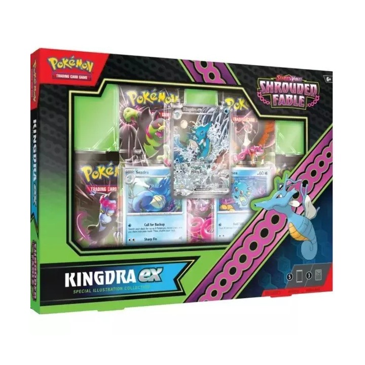 Pokemon Tcg Scarlet & Violet 6.5 Shrouded Fable Ex Special Collection(Kingdra)
