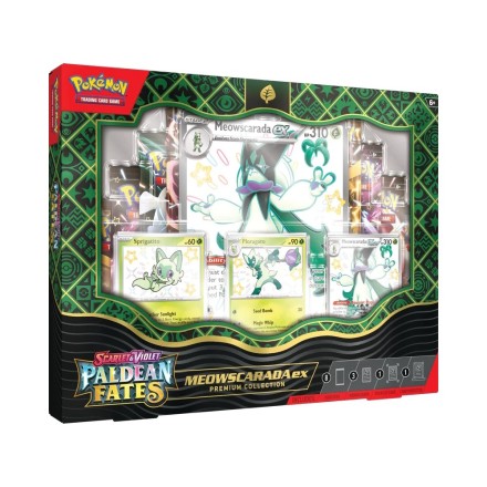 Pokémon Φακελάκια Scarlet & Violet Paldean Fates Premium Collection Box Pokémon 4.5(Meowscarada)
